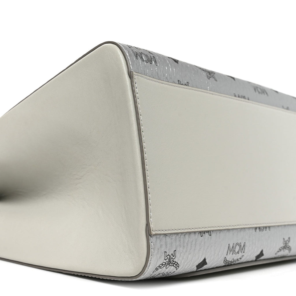 Metallic Visetos Medium Aren Hobo Silver