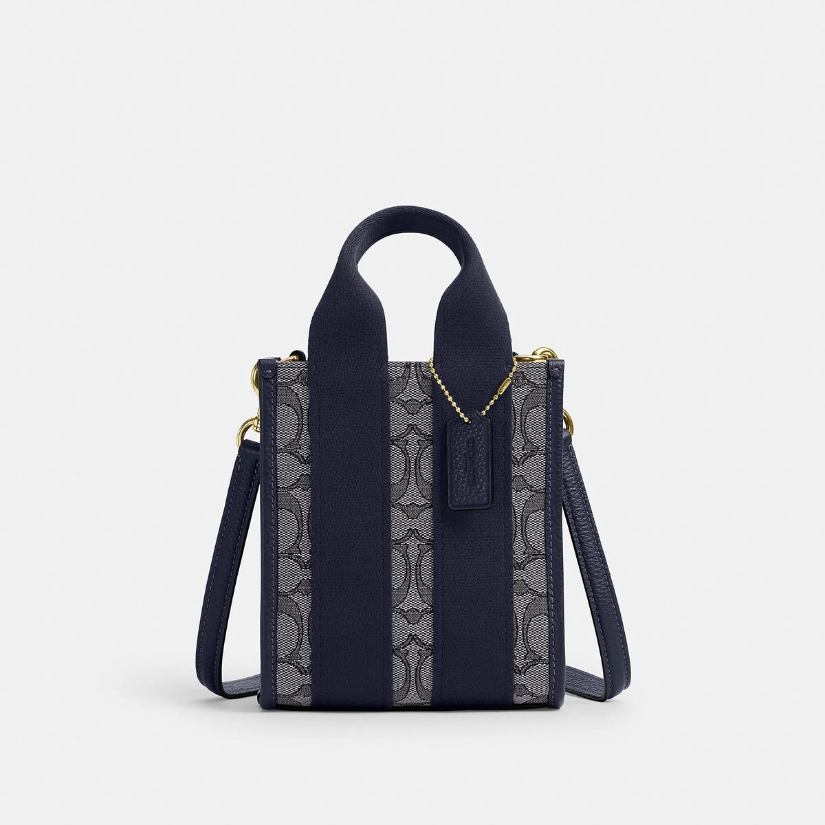 Coach Outlet Smith Mini Tote Bag In Signature Jacquard