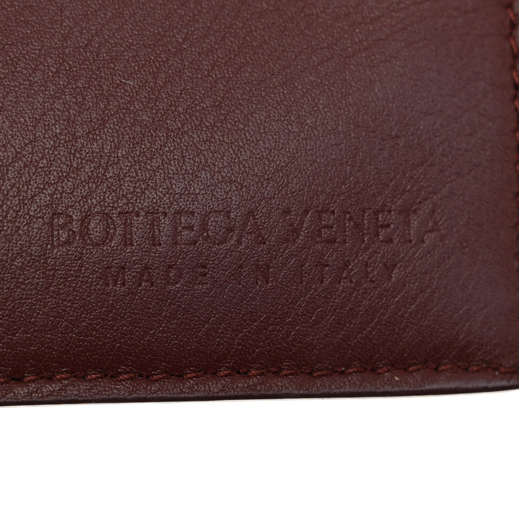 Calfskin Intrecciato Pinacoteca Reversible Tote Madder Brown Lunar