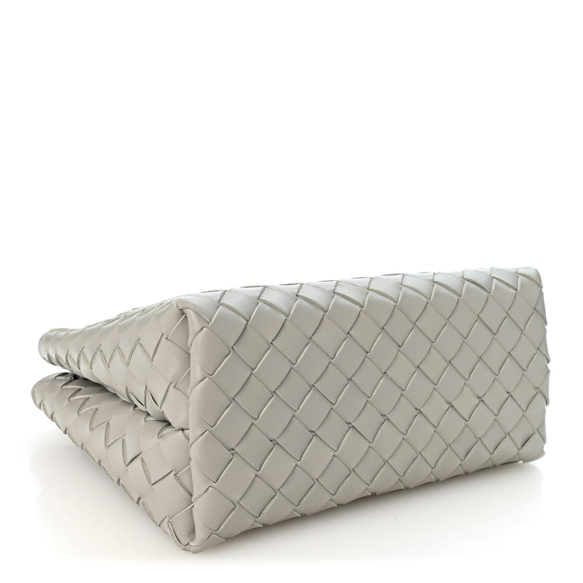 Nappa Intrecciato Small Andiamo Shoulder Bag Sterling