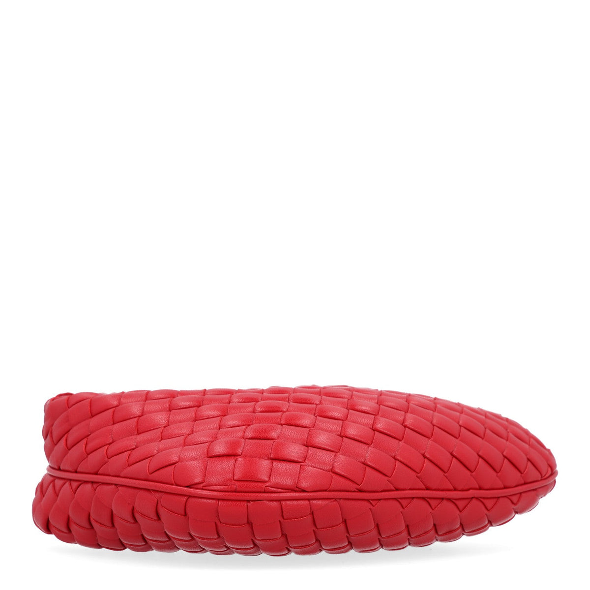 Nappa Intrecciato Baby Veneta Hobo Cardinal