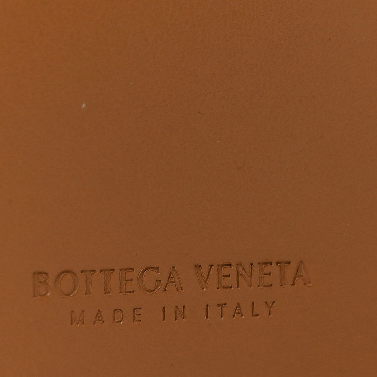 Nappa Intrecciato Small Bi-Fold Zip Wallet Caramel