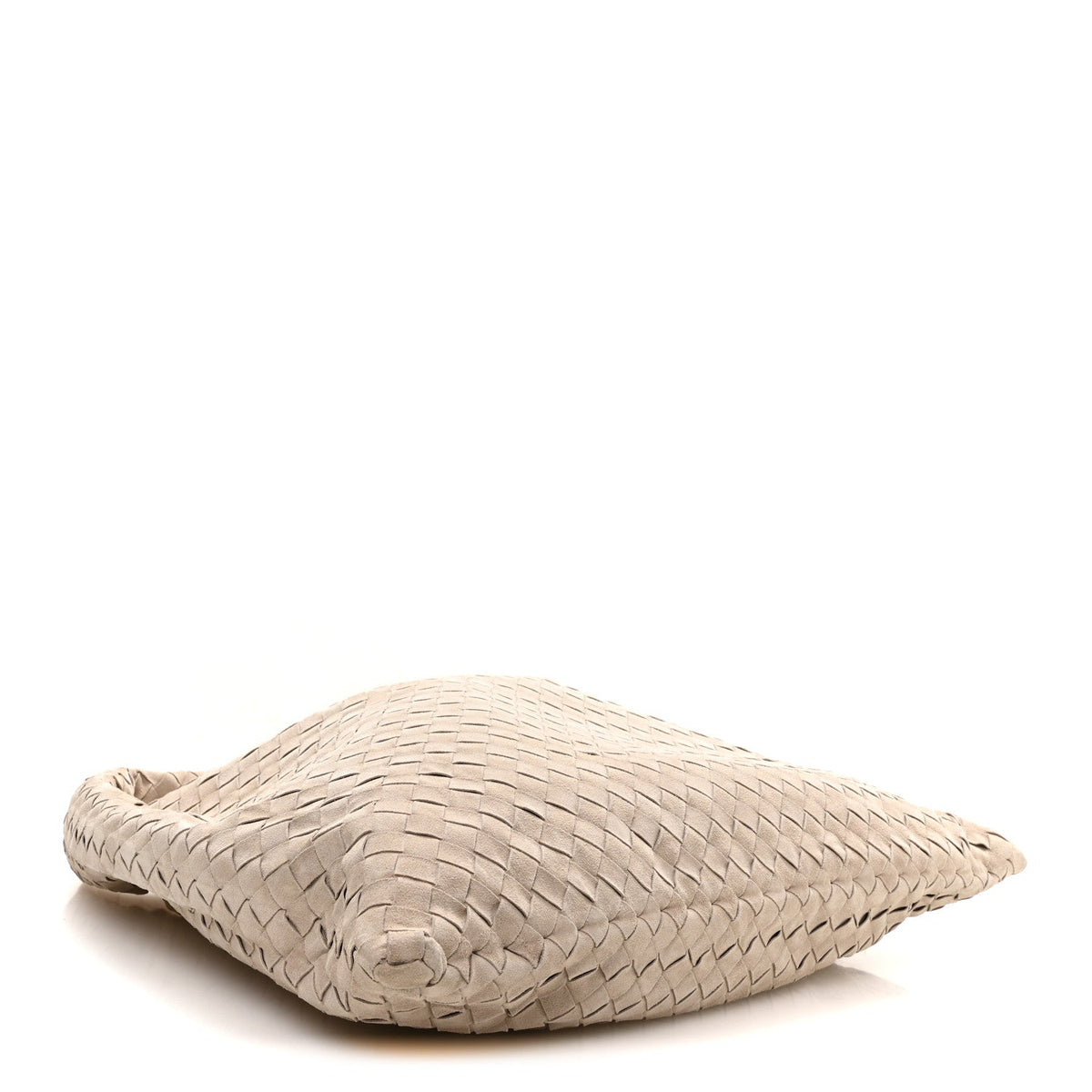 Suede Intrecciato Large Hop Ecru