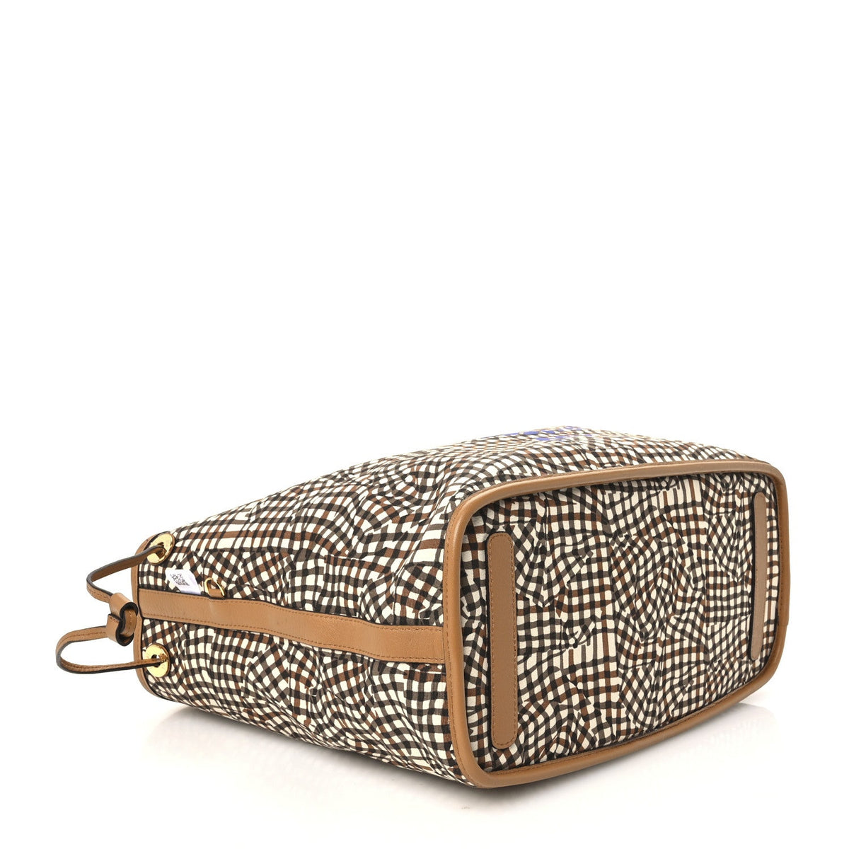 Visetos Medium Liz Reversible Shopper Tote Cognac