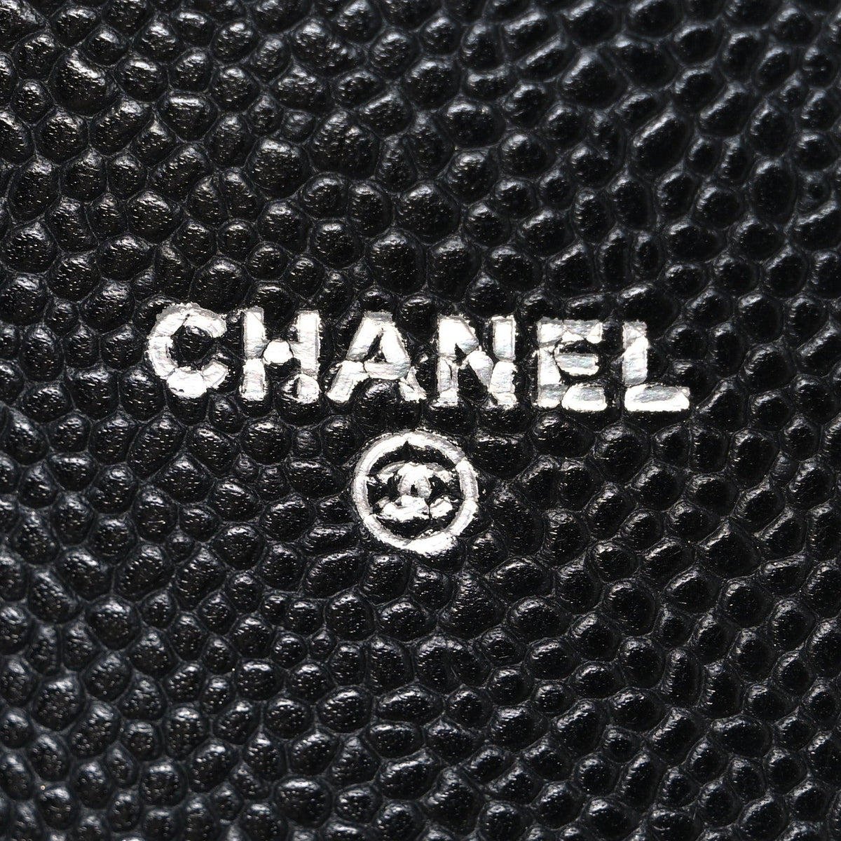 Caviar Half Moon Wallet On Chain WOC Black