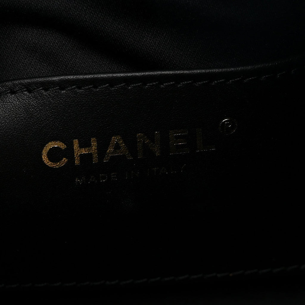 Caviar Quilted Mini Chanel 25 Handbag Black