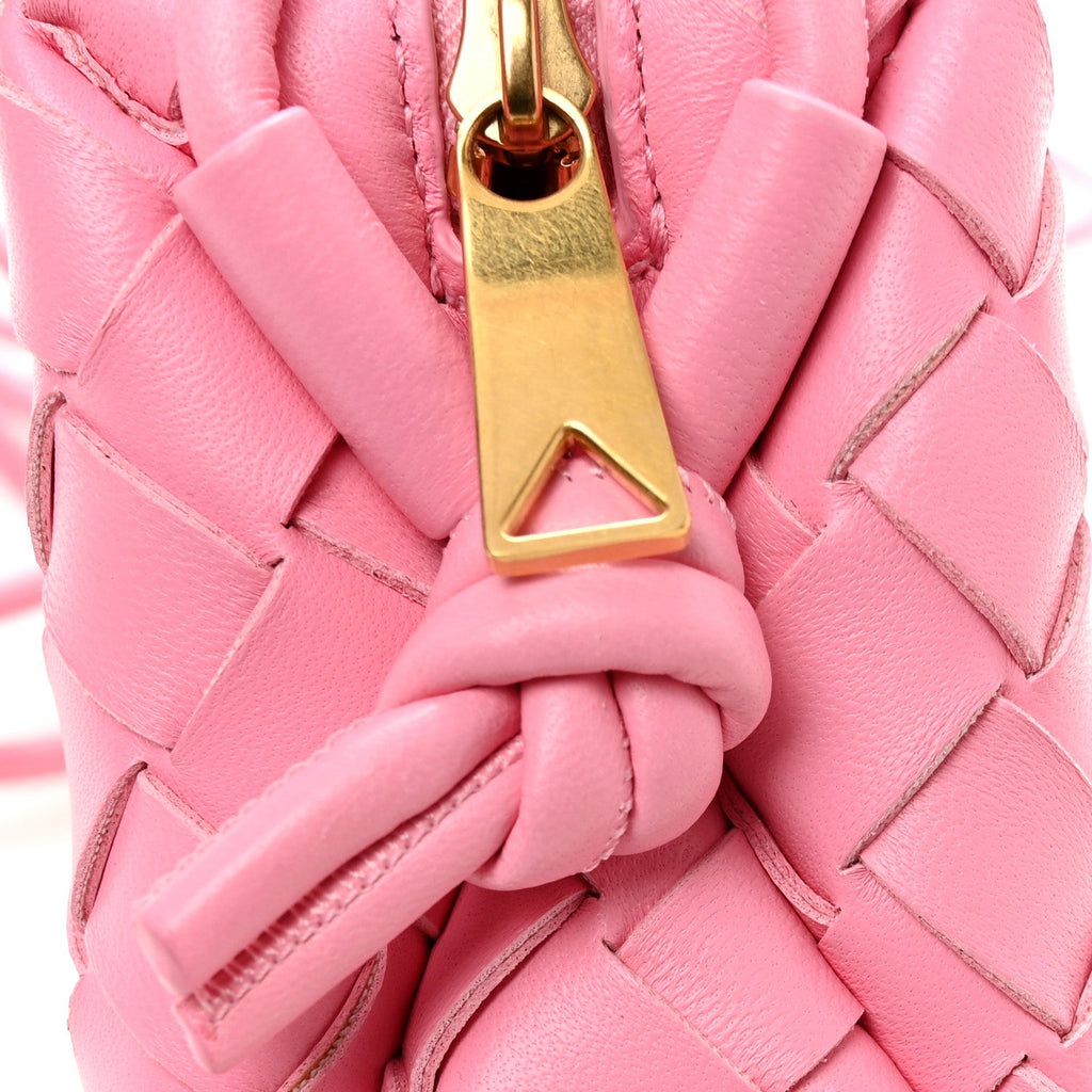 Nappa Intrecciato Candy Loop Camera Bag Ribbon