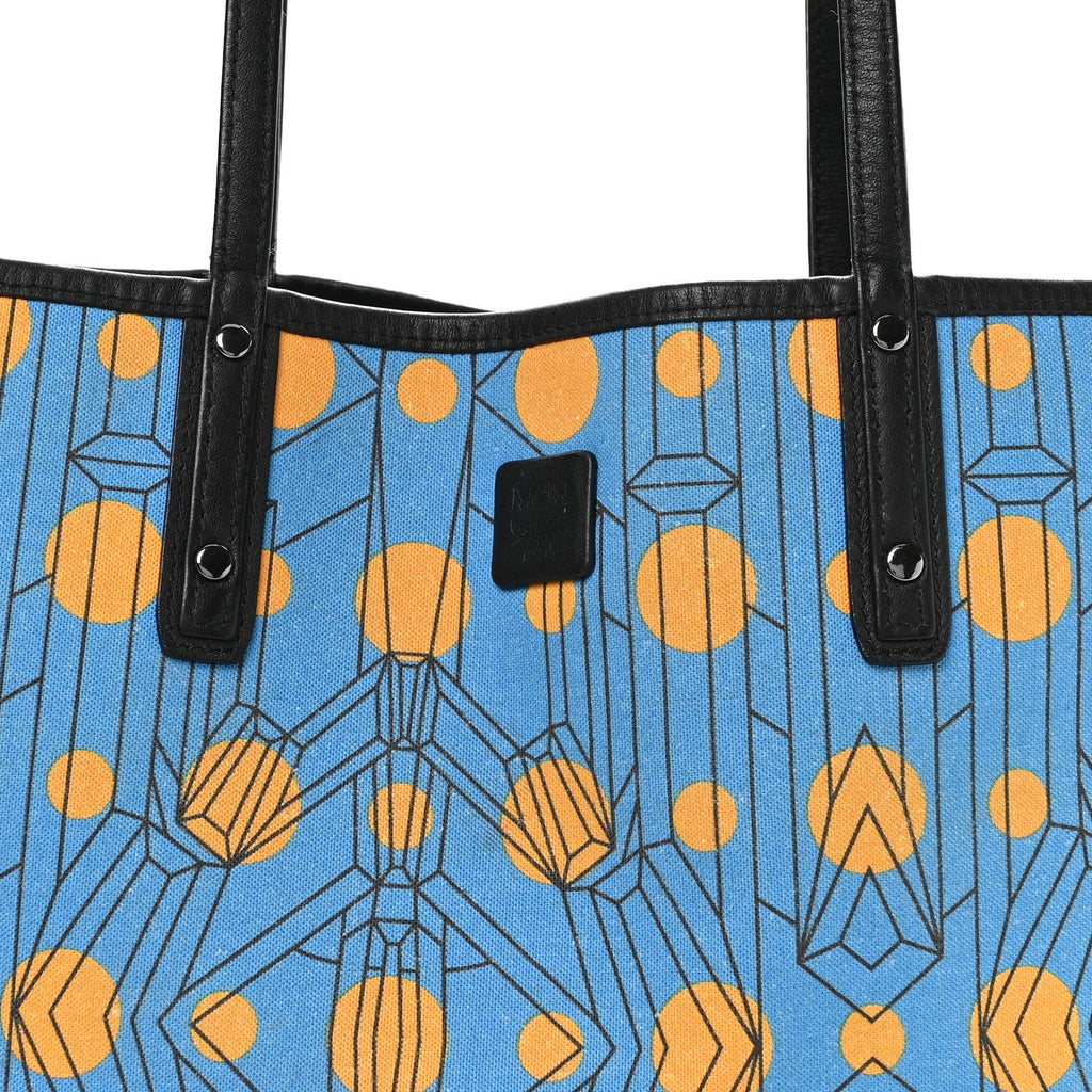 Visetos Medium Project Reversible Shopper Tote Black