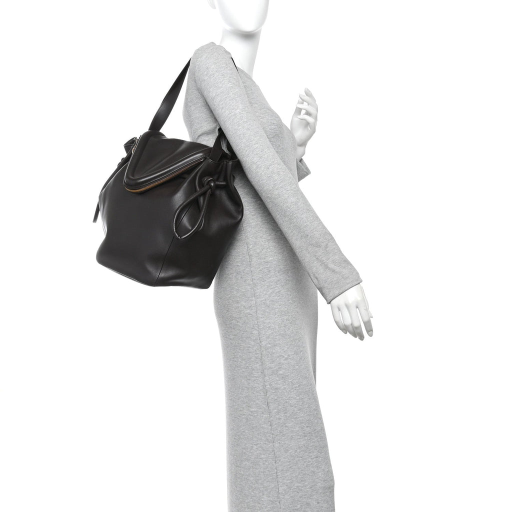 Calfskin Large Beak Tote Fondant