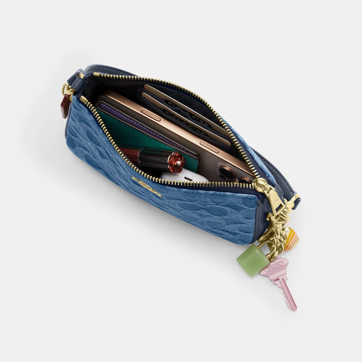 Coach Outlet Nolita 19 In Signature Denim