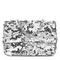 Sequin Mini Rectangular Flap Silver