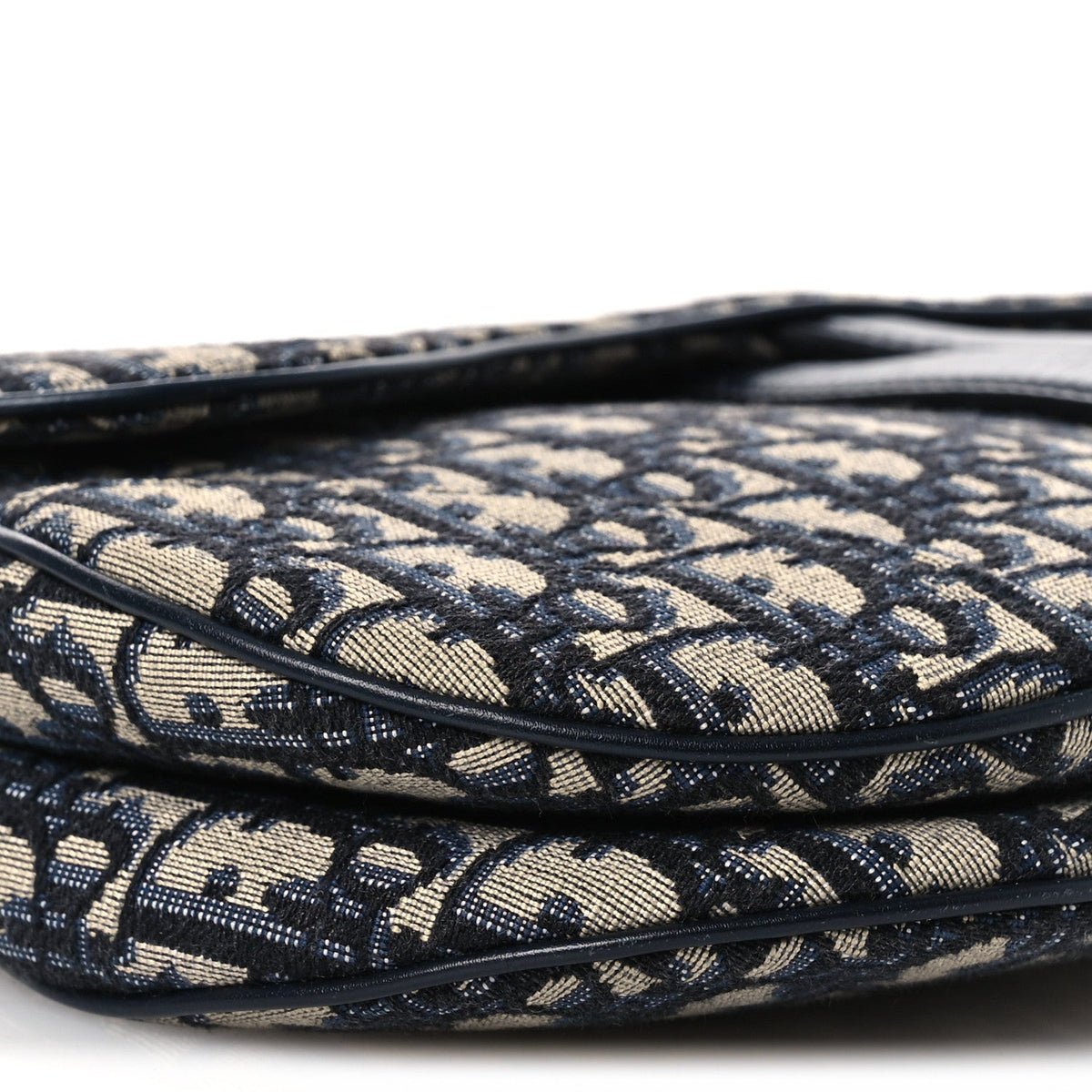 Oblique Saddle Bag Blue