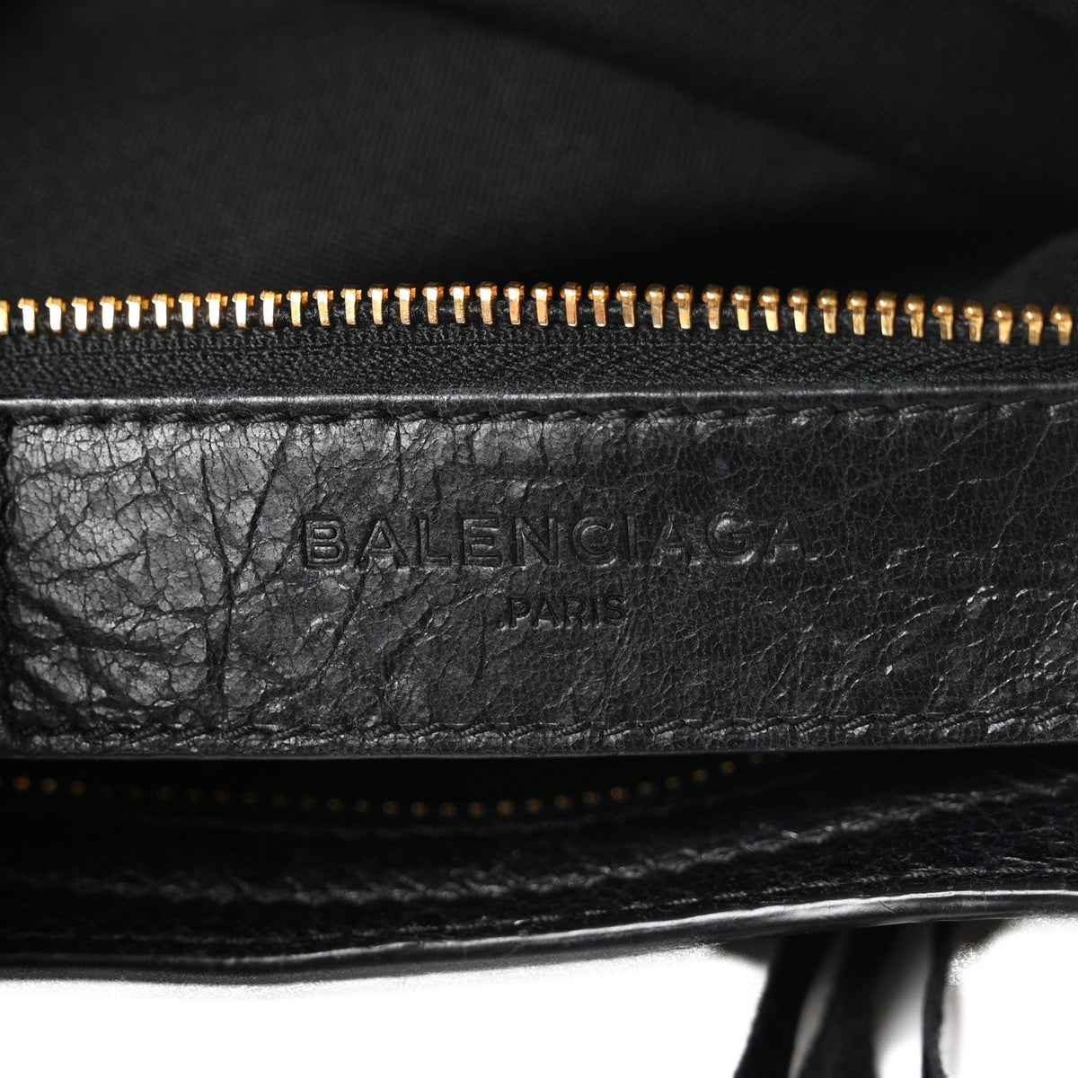 Agneau Classic Gold Hardware S City Black