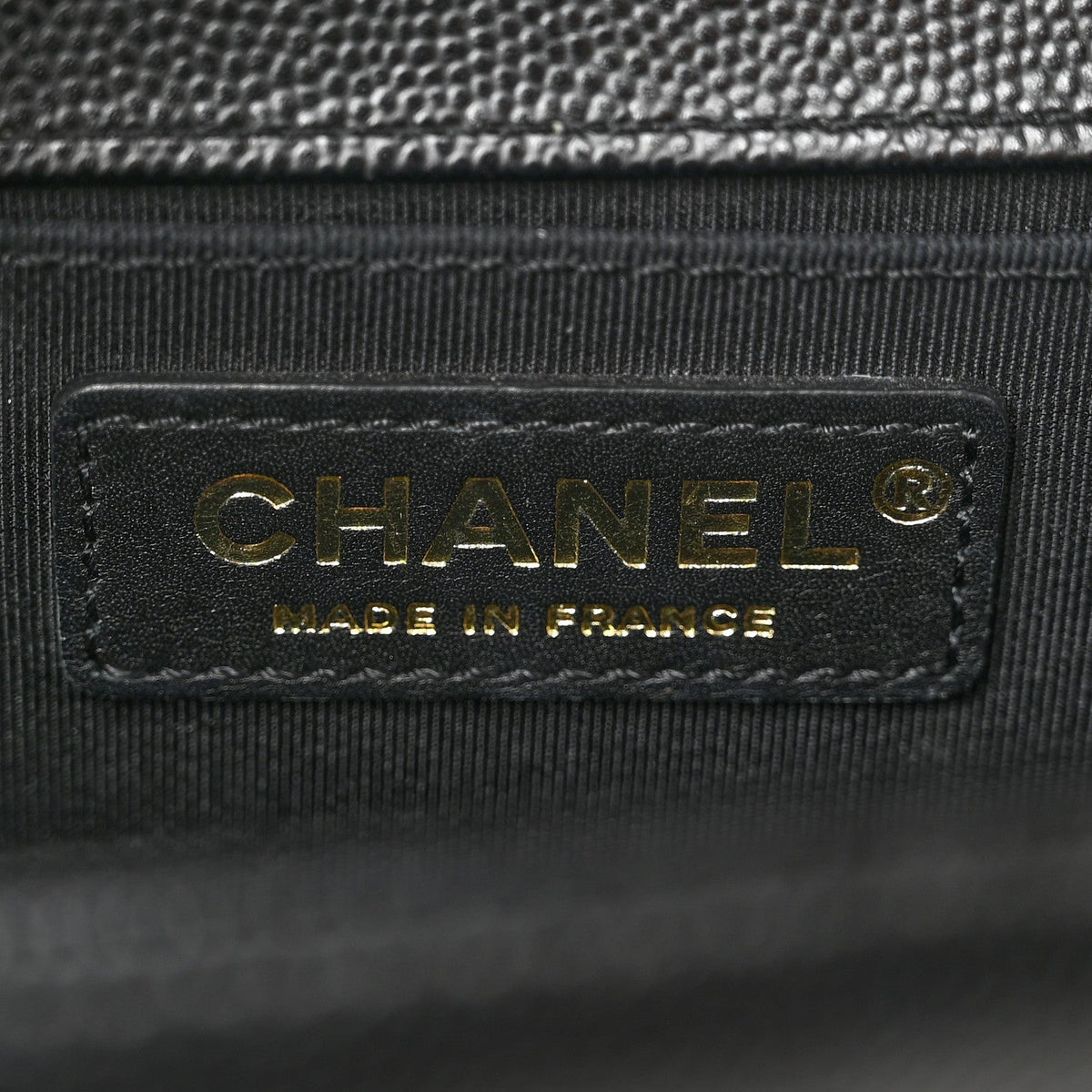 Caviar Quilted Medium Boy Flap Black