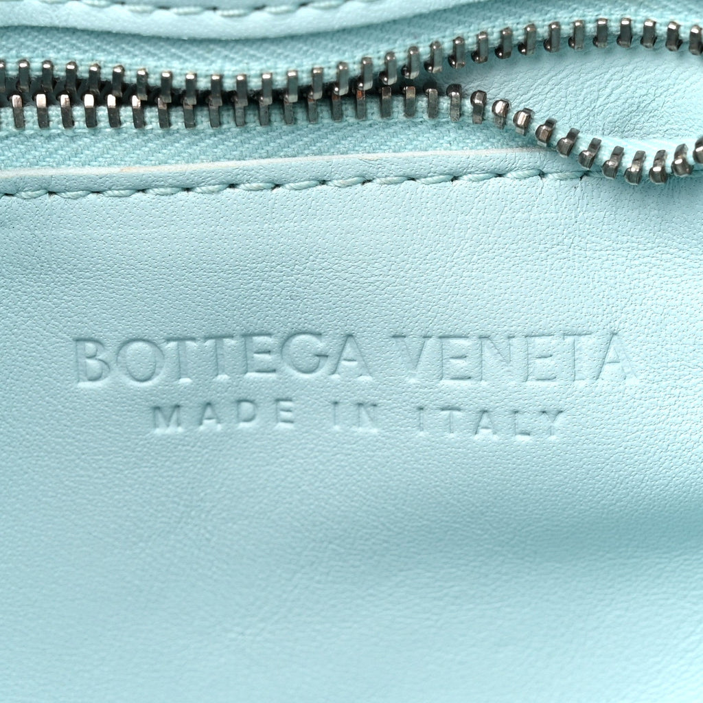 Paper Calfskin Maxi Intrecciato Padded Cassette Crossbody Bag Spearmint