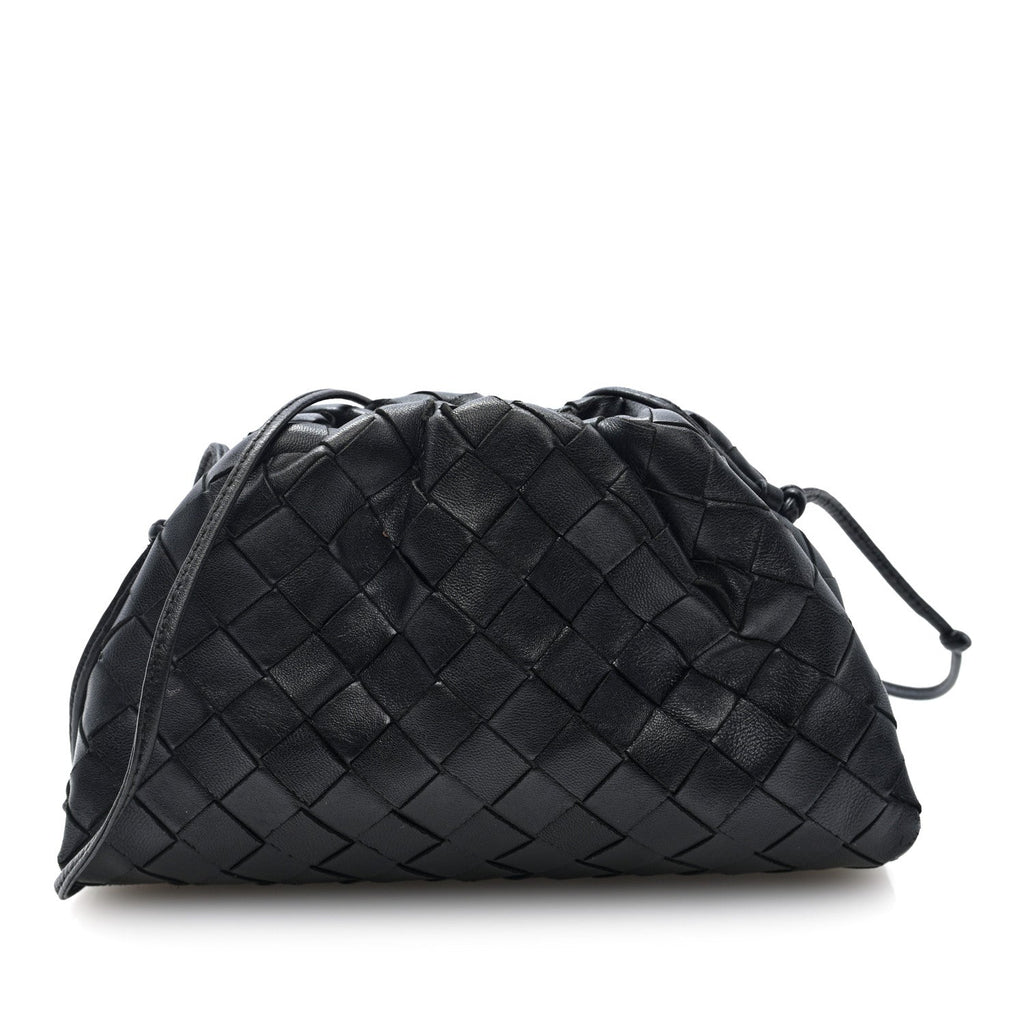 Nappa Intrecciato The Mini Pouch Black