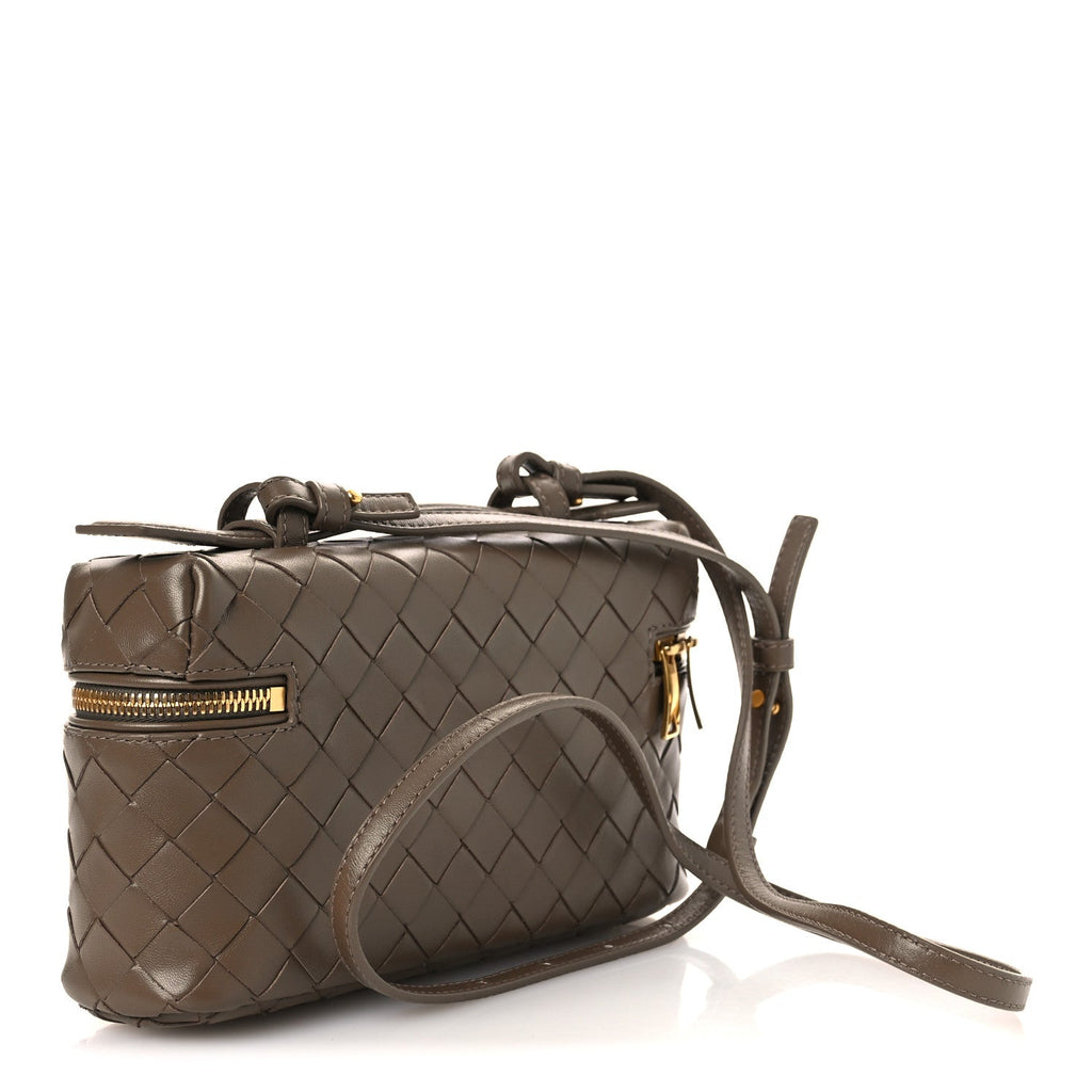 Calfskin Intrecciato Bang Bang Vanity Case Pinecone