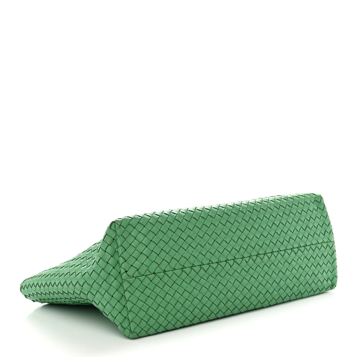 Nappa Intrecciato Medium Cabat Green