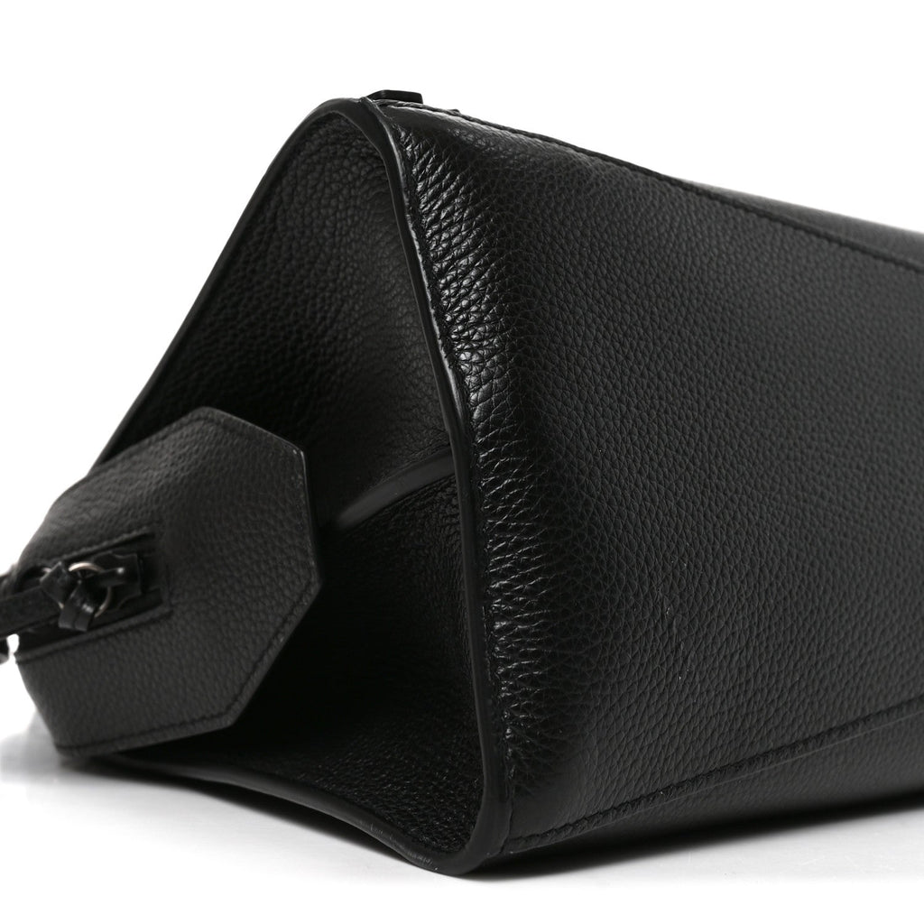 Grained Calfskin Neo Classic Black Hardware S City Black