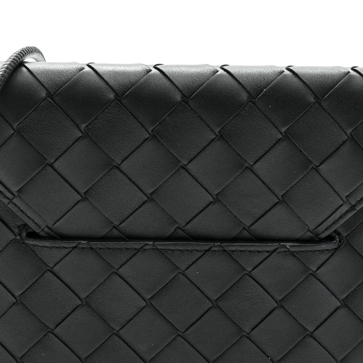 Calfskin Intrecciato Solstice Phone Pouch Nocturnal