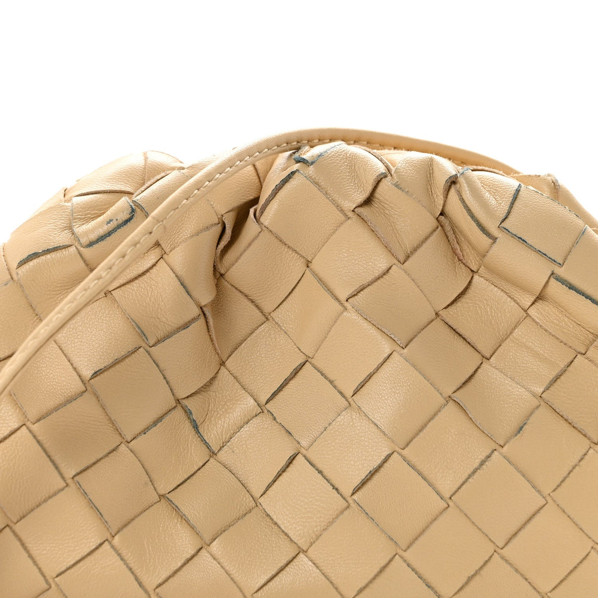 Nappa Intrecciato The Mini Pouch Porridge