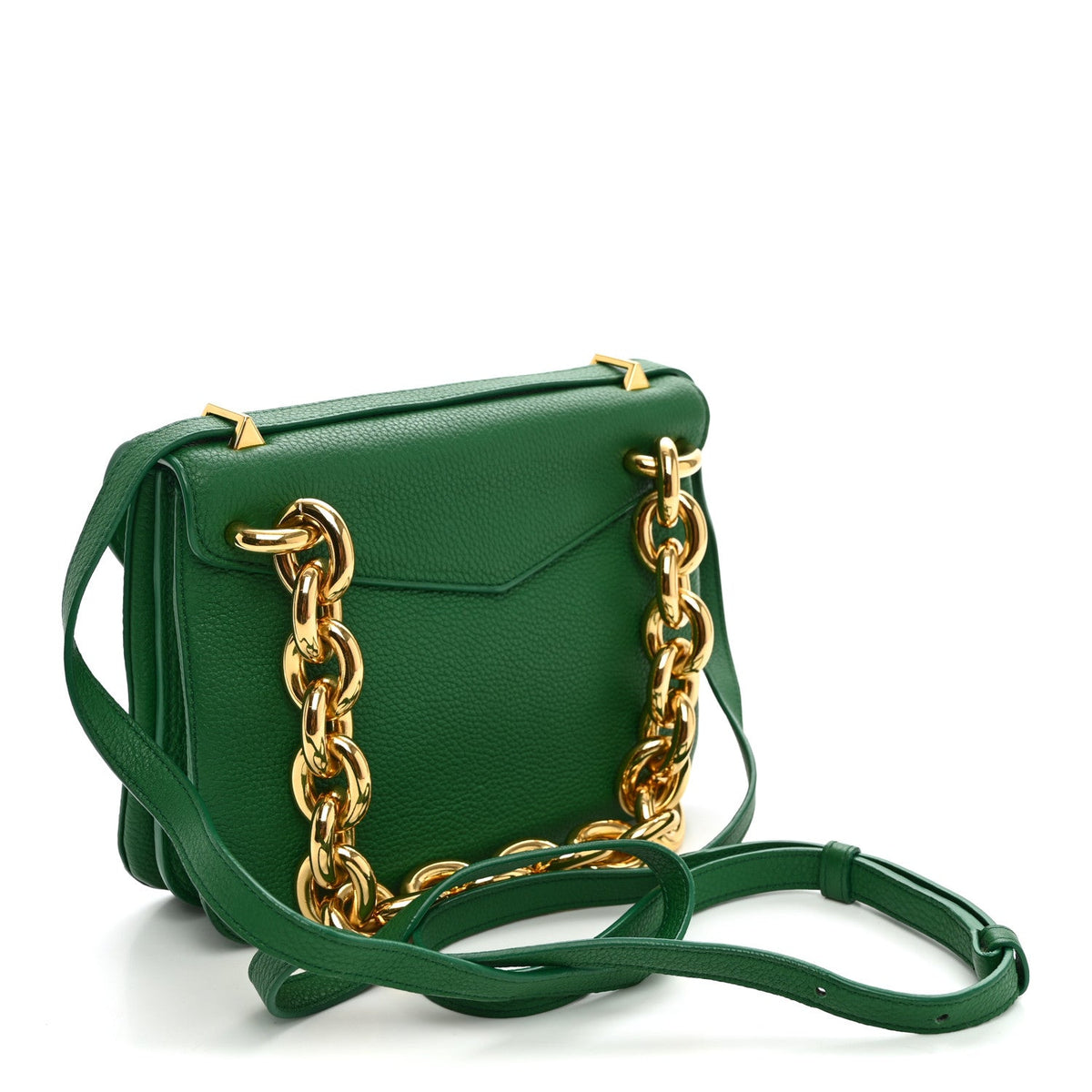 Calfskin Mount Envelope Bag Jungle