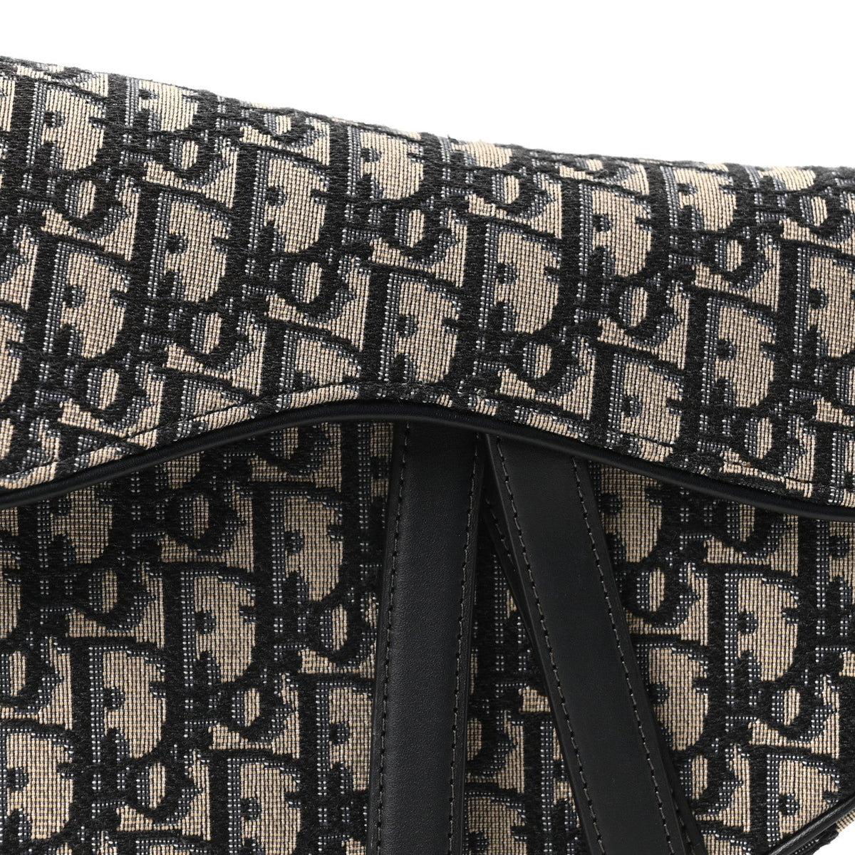 Oblique Saddle Bag Blue