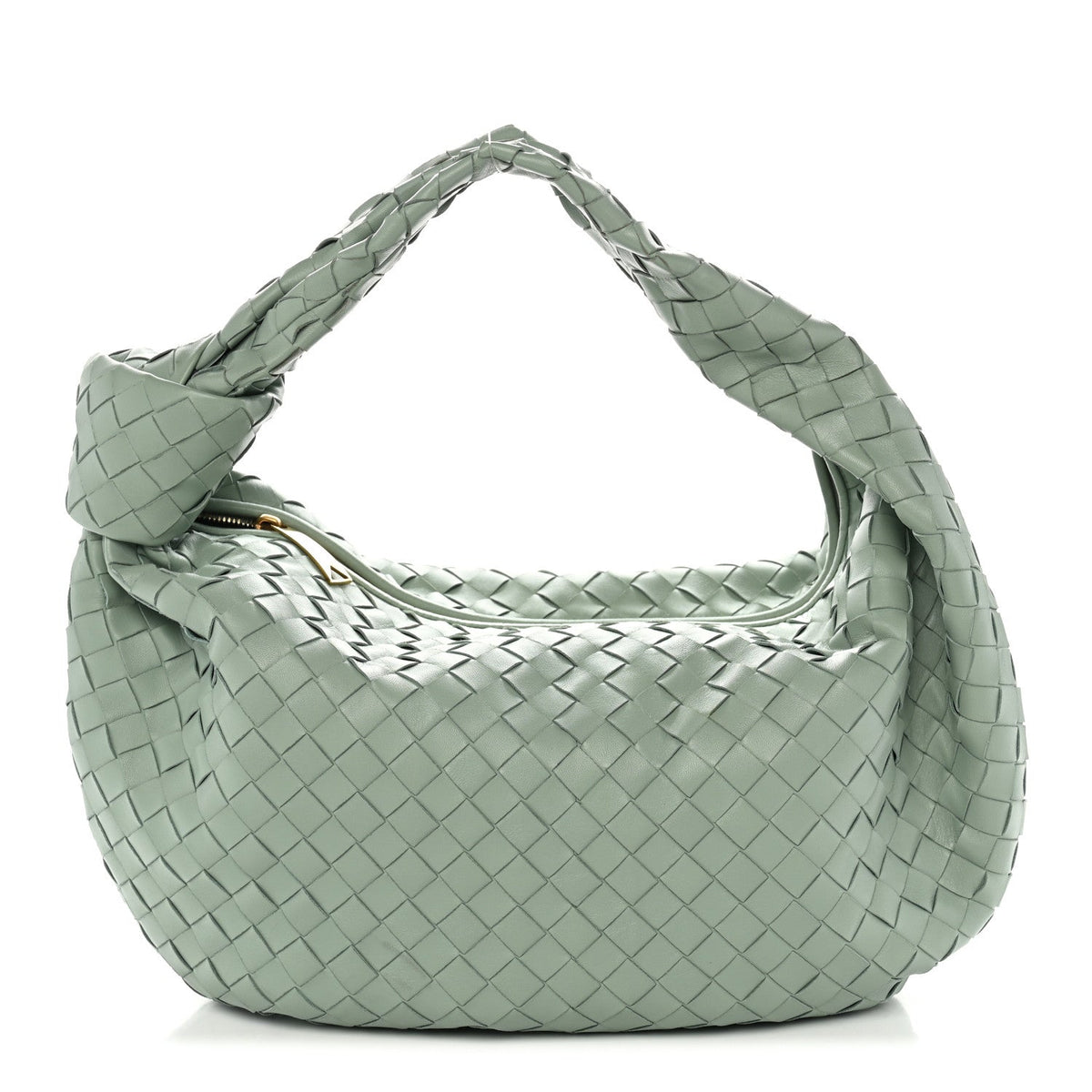 Nappa Intrecciato Small Jodie New Sauge