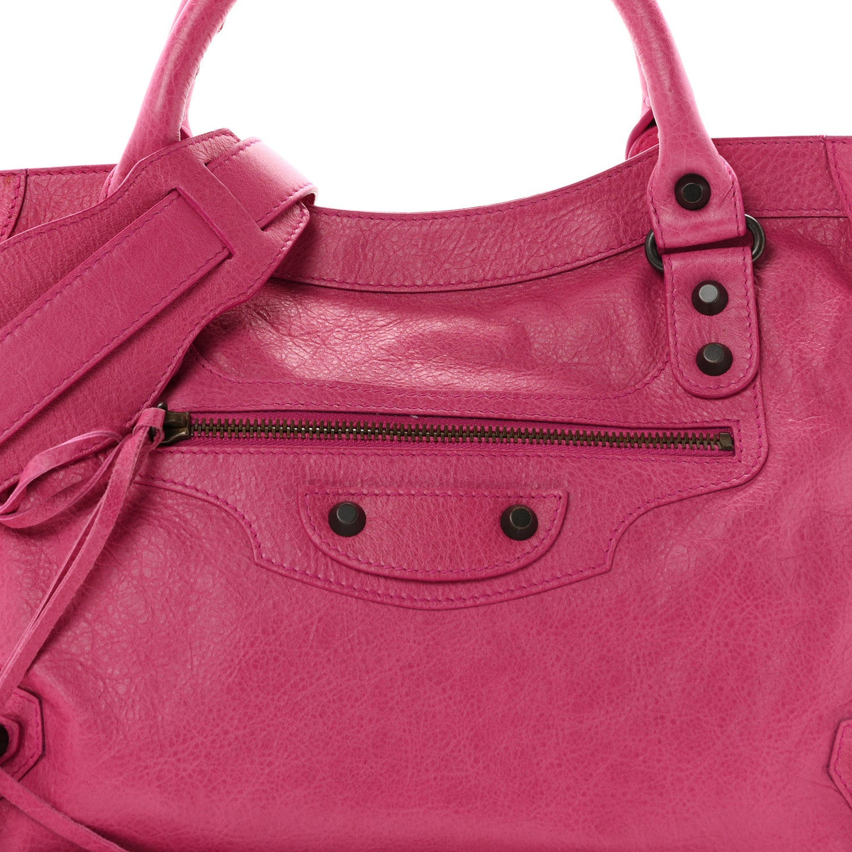 Agneau Classic Hardware City Cyclamen Fucsia