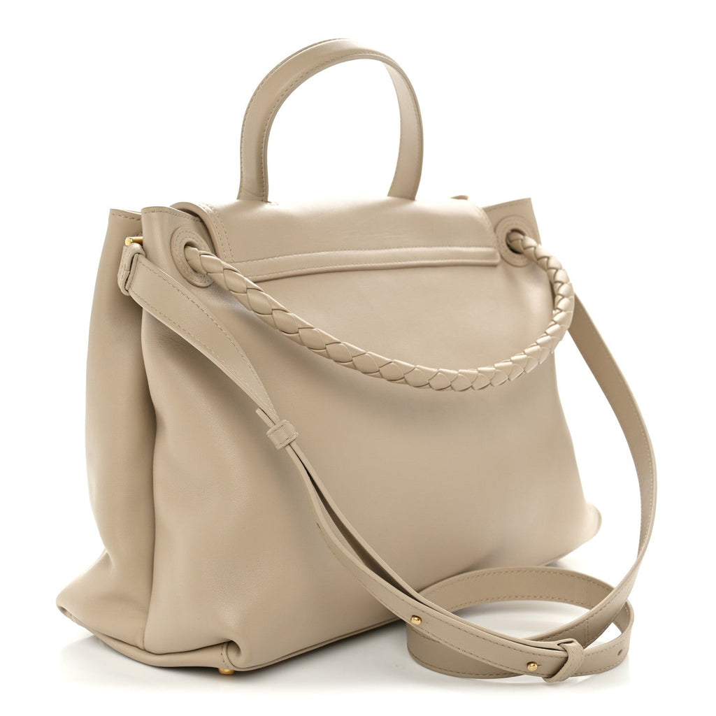 Silky Calfskin Medium Ciao Ciao Ecru