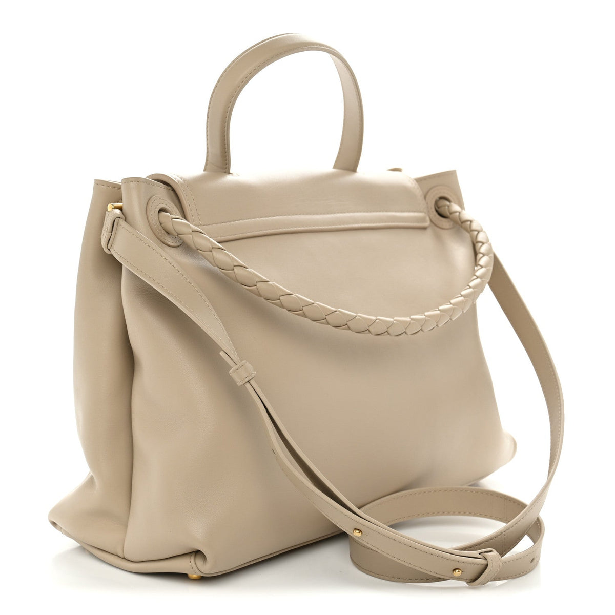 Silky Calfskin Medium Ciao Ciao Ecru