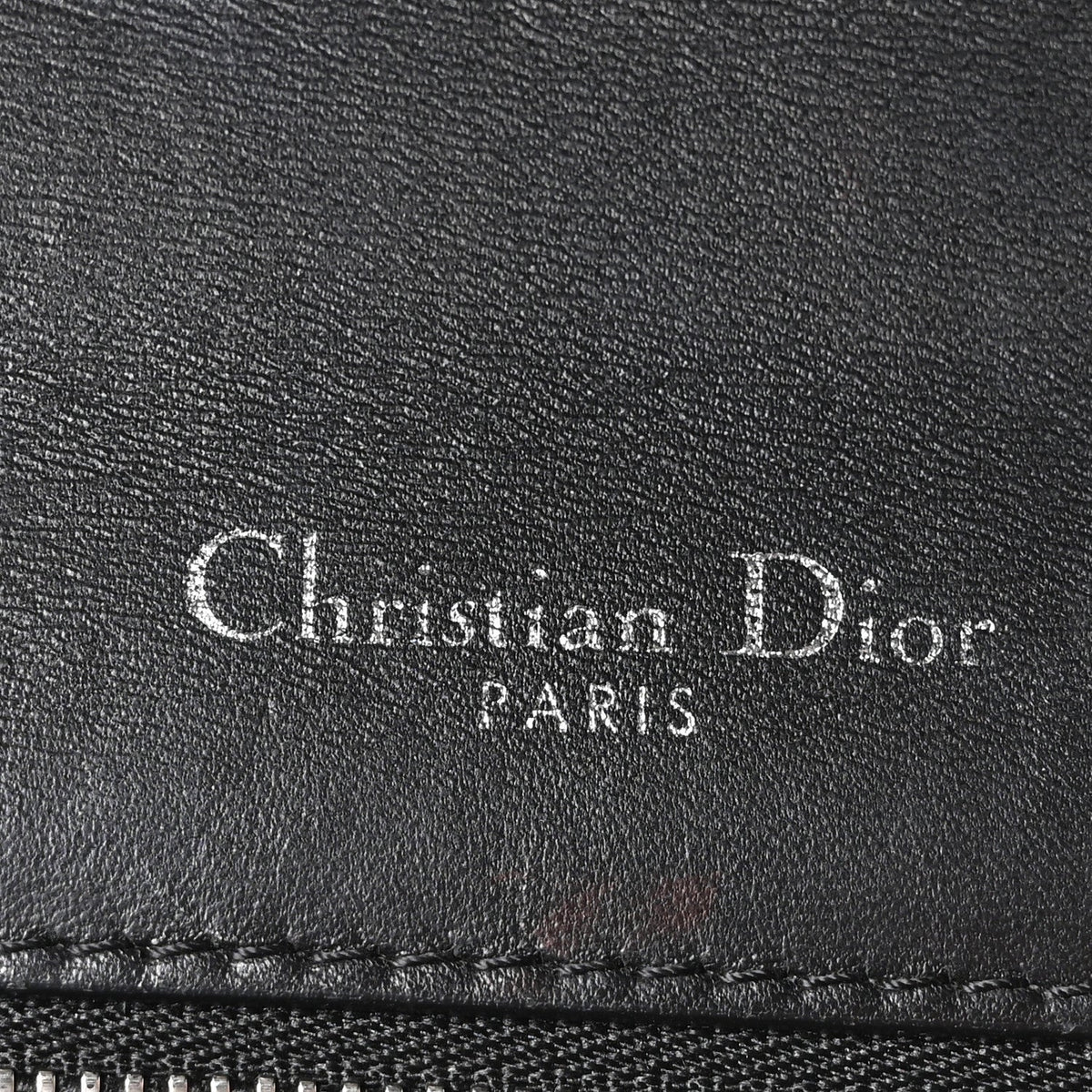 Patent Medium Diorama Flap Bag Black
