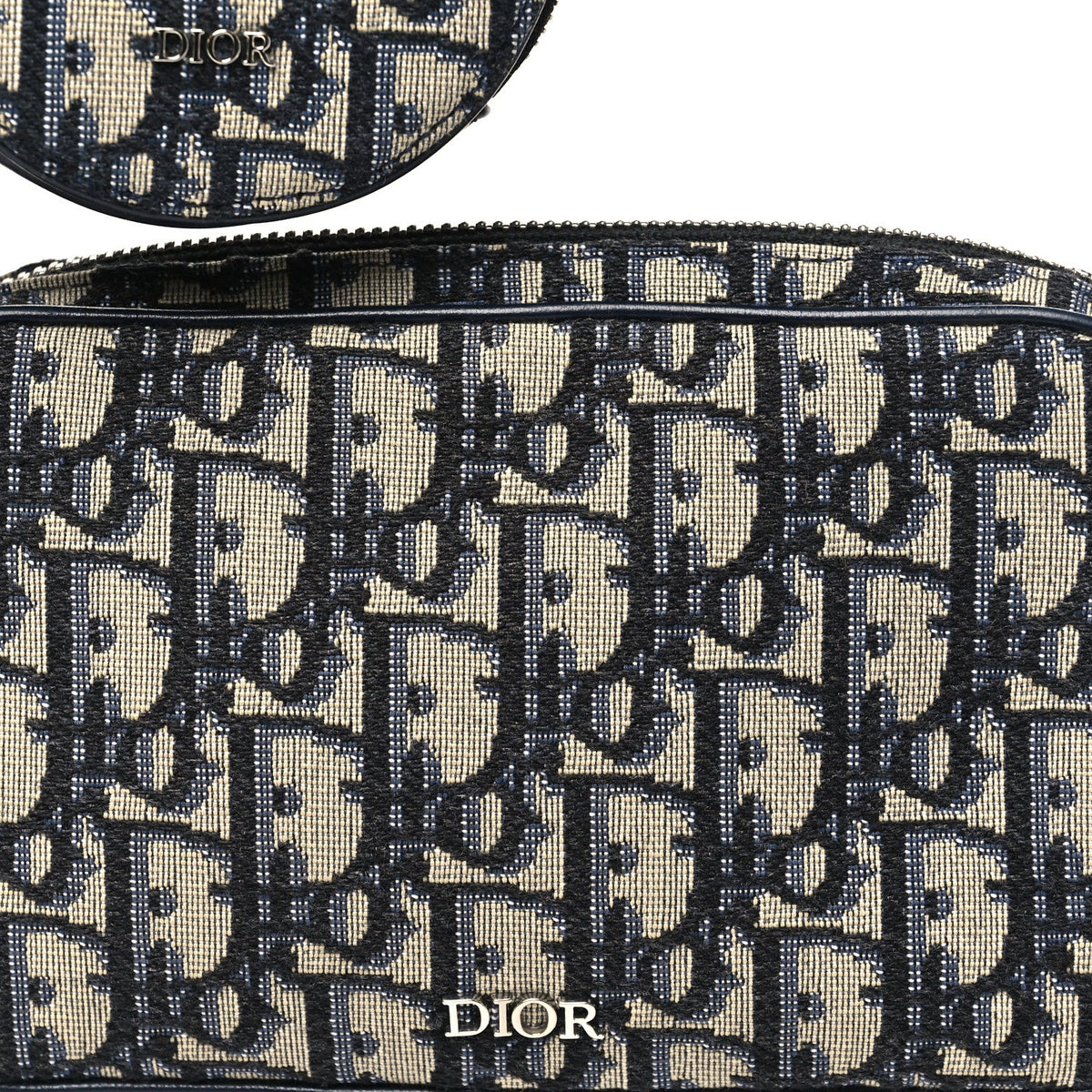 Oblique Calfskin Small Kids' Multifunctional Bag Beige Black