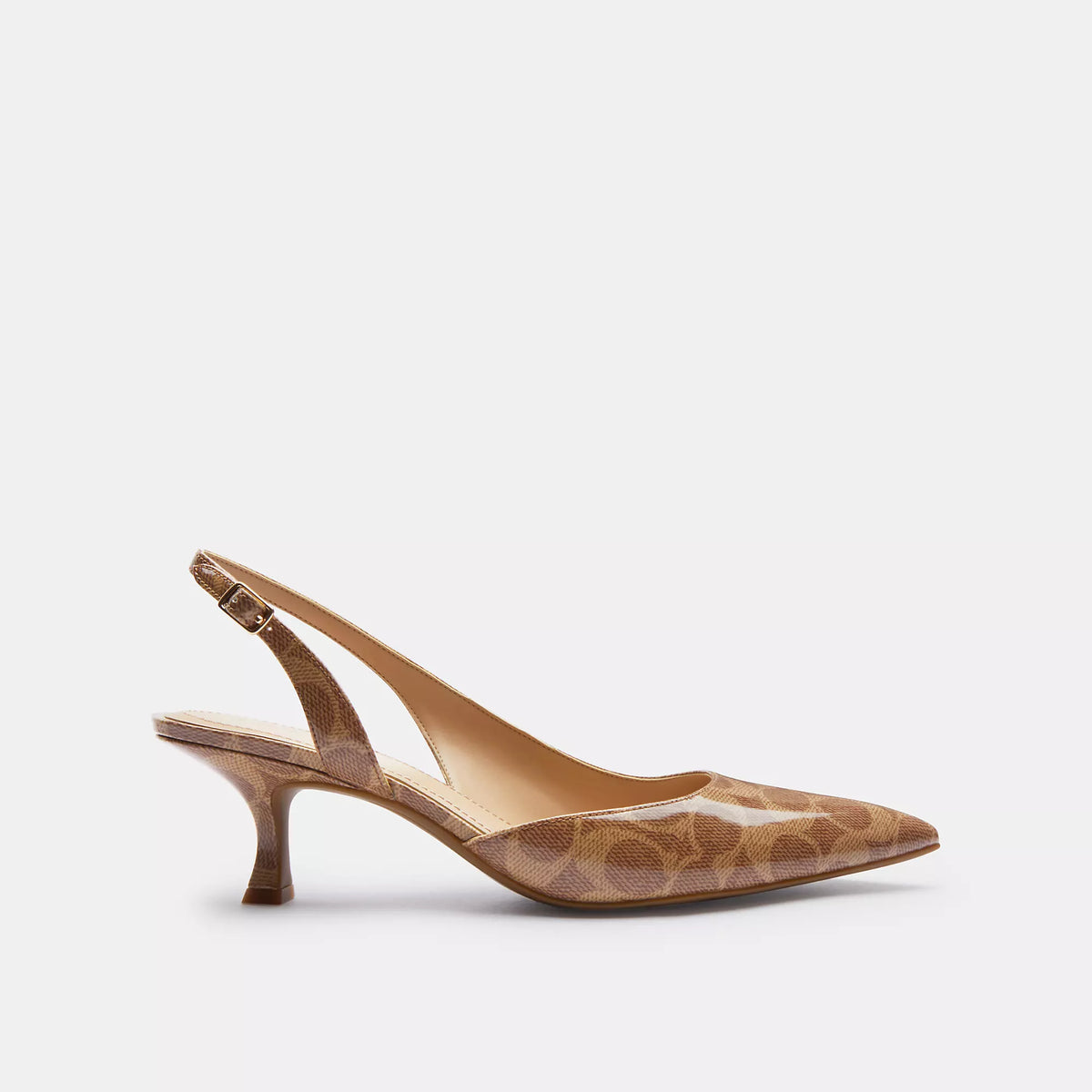 Coach Outlet Roxanne Pump In Signature Canvas