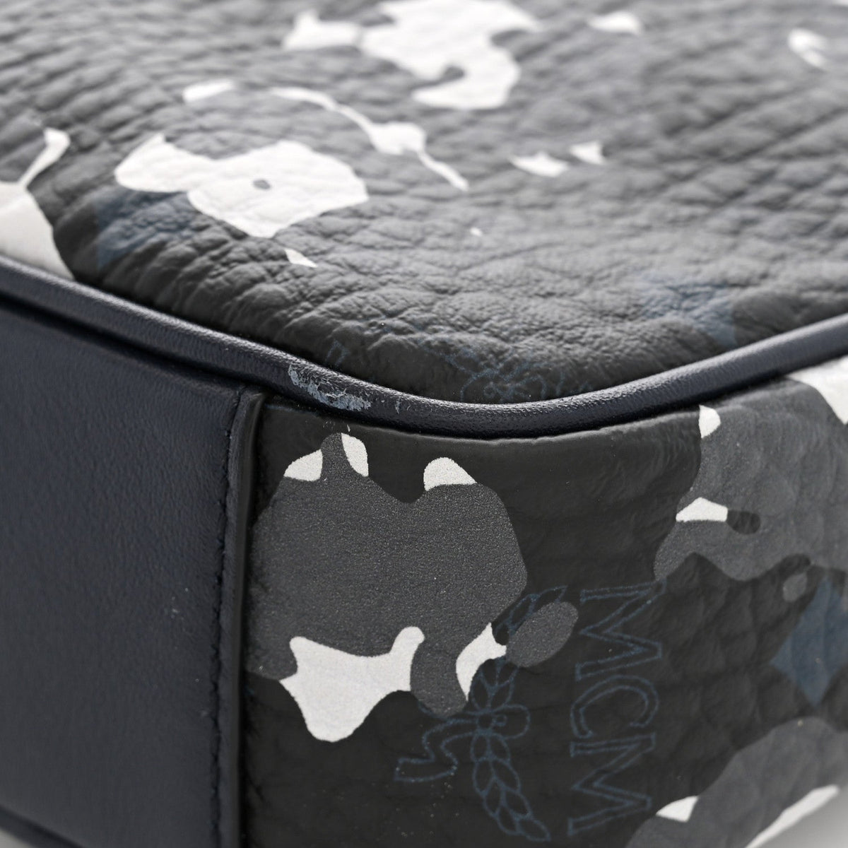 Visetos Camouflage Crossbody Bag Black Blue