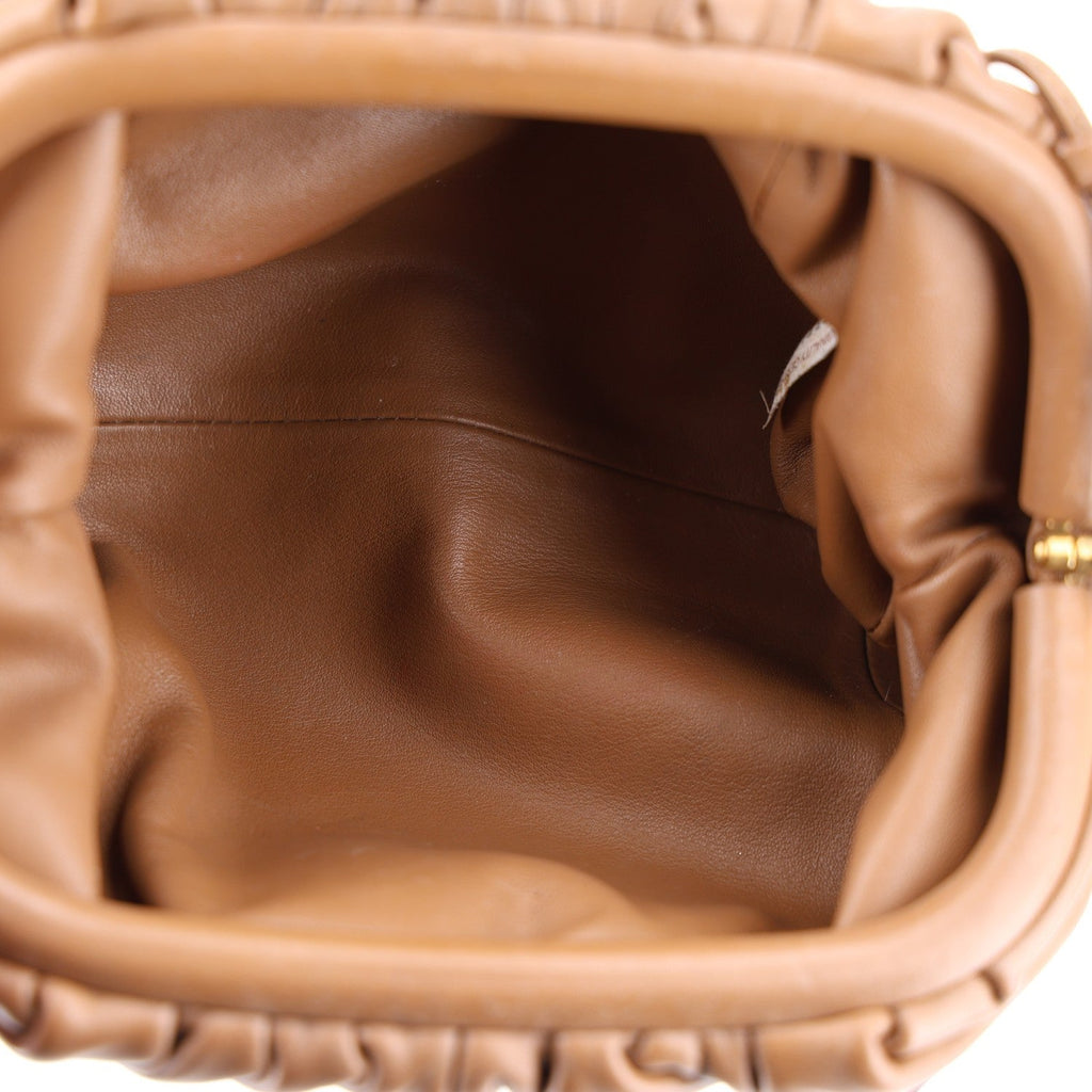 Butter Calfskin The Mini Pouch Camel