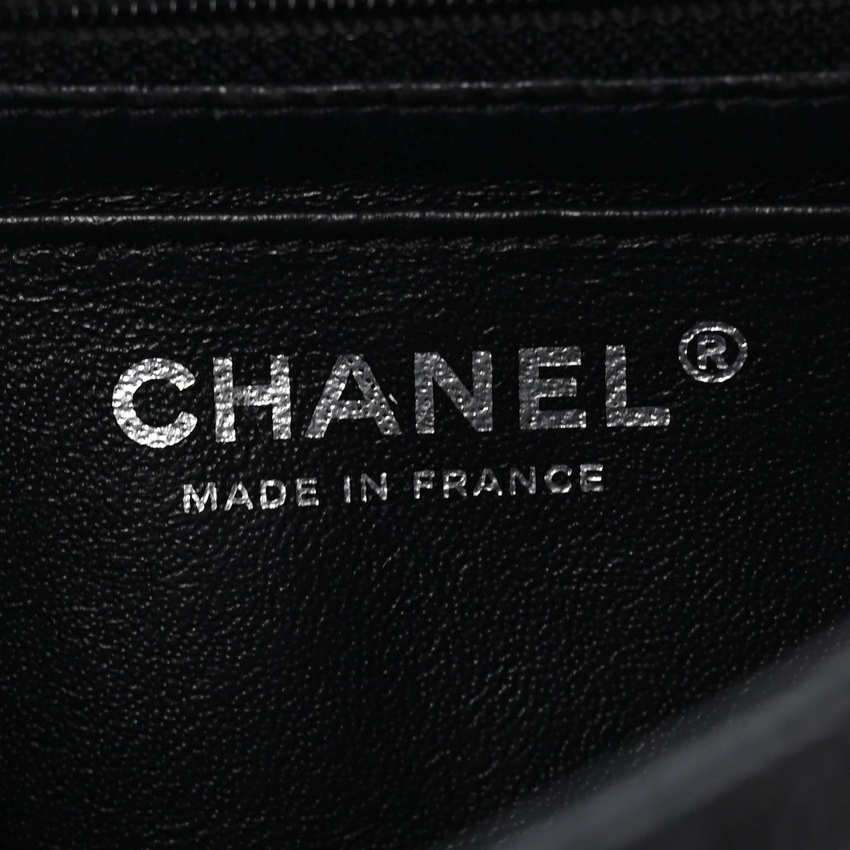 Caviar Quilted Mini Rectangular Flap Black