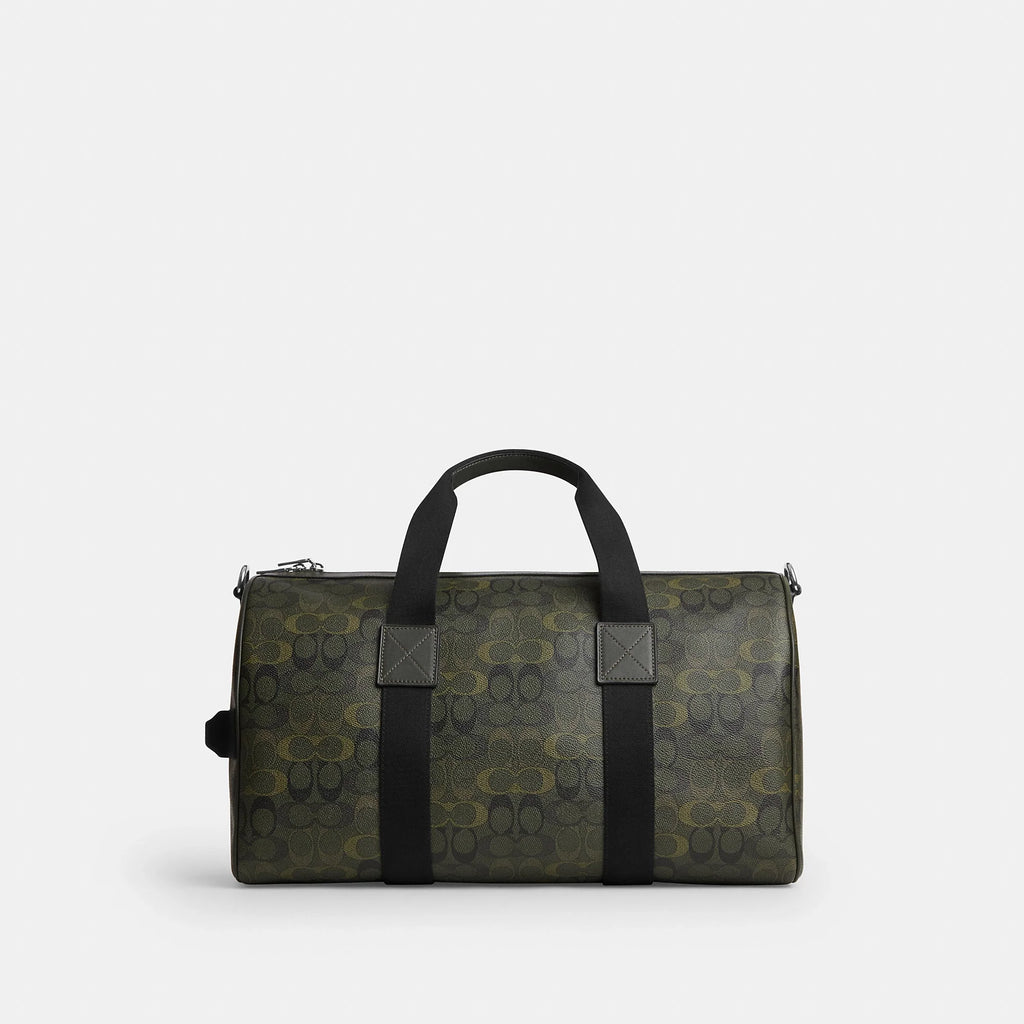 Coach Outlet Explorer Duffle Bag 45 In Signature Camo Print