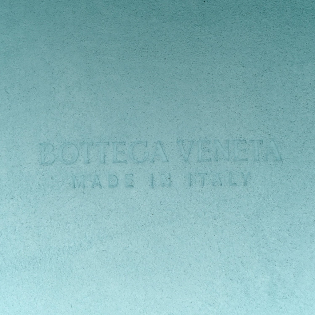 Grained Calfskin Maxi Intrecciato Mini Arco Tote Pale Blue