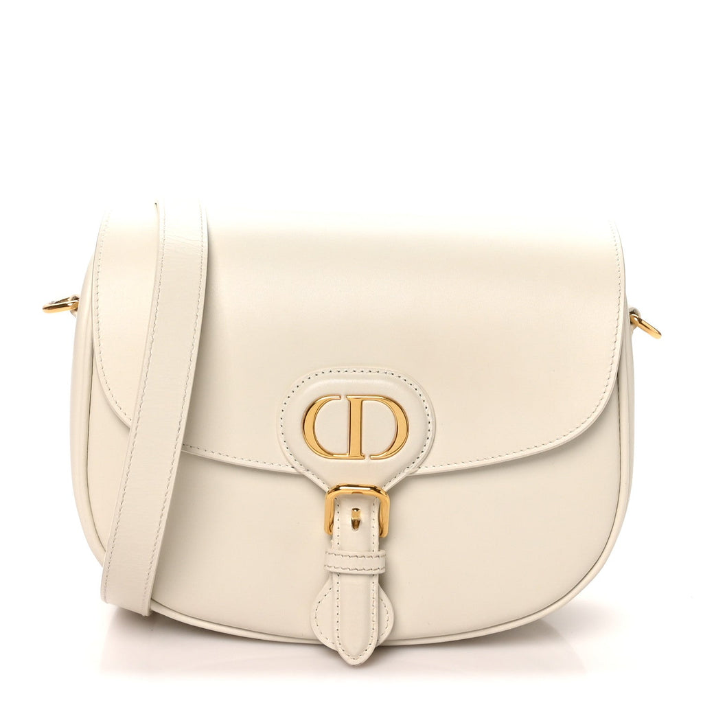 Box Calfskin Medium Bobby Flap Latte