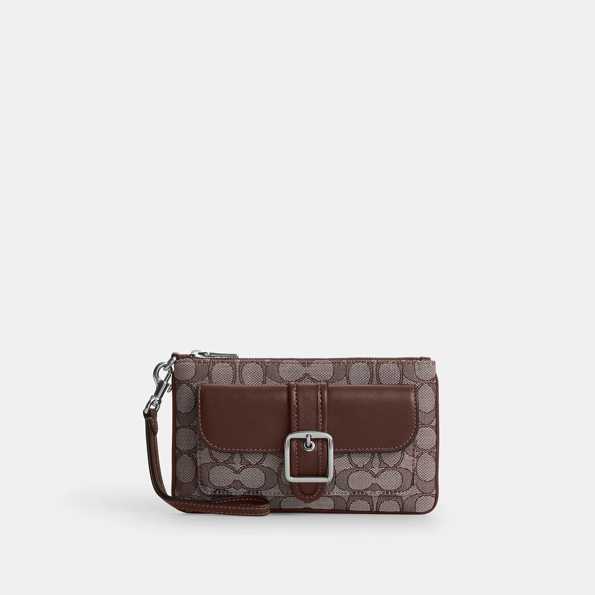 Coach Outlet Ashton Wristlet In Signature Jacquard