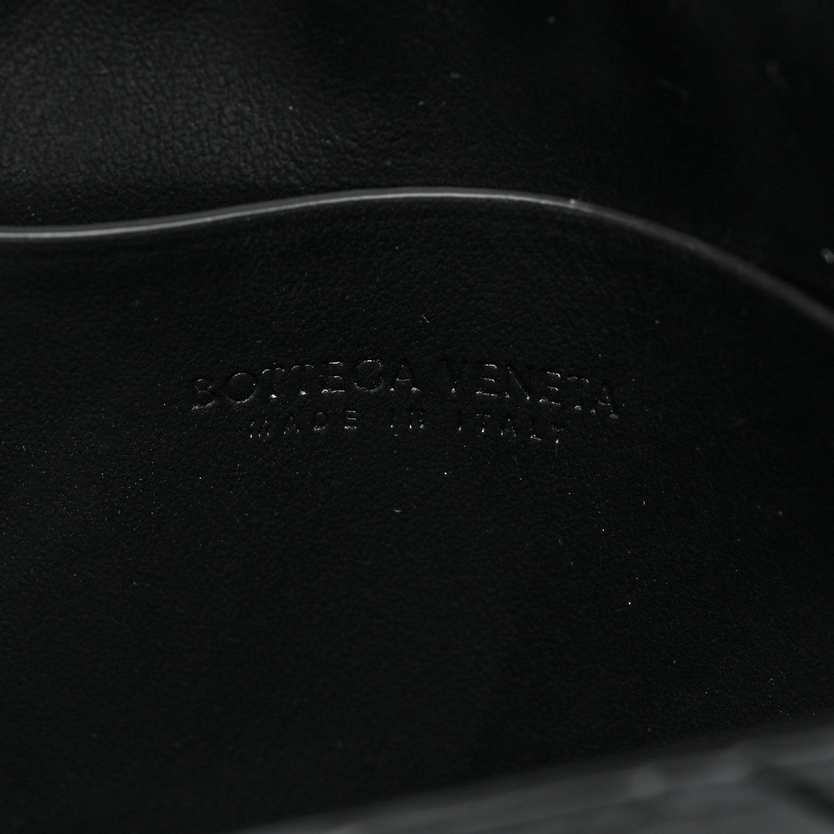 Calfskin Intrecciato Solstice Phone Pouch Nocturnal