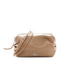 Supple Lambskin Bow Pouch Camel