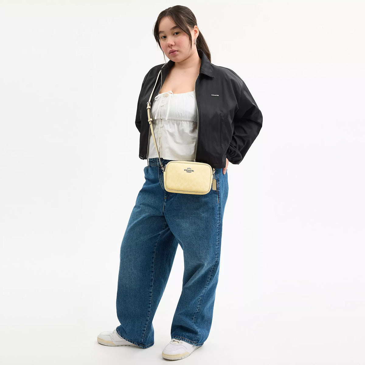 Coach Outlet Mini Jamie Camera Bag In Signature Canvas