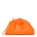 Butter Calfskin The Mini Pouch Light Orange