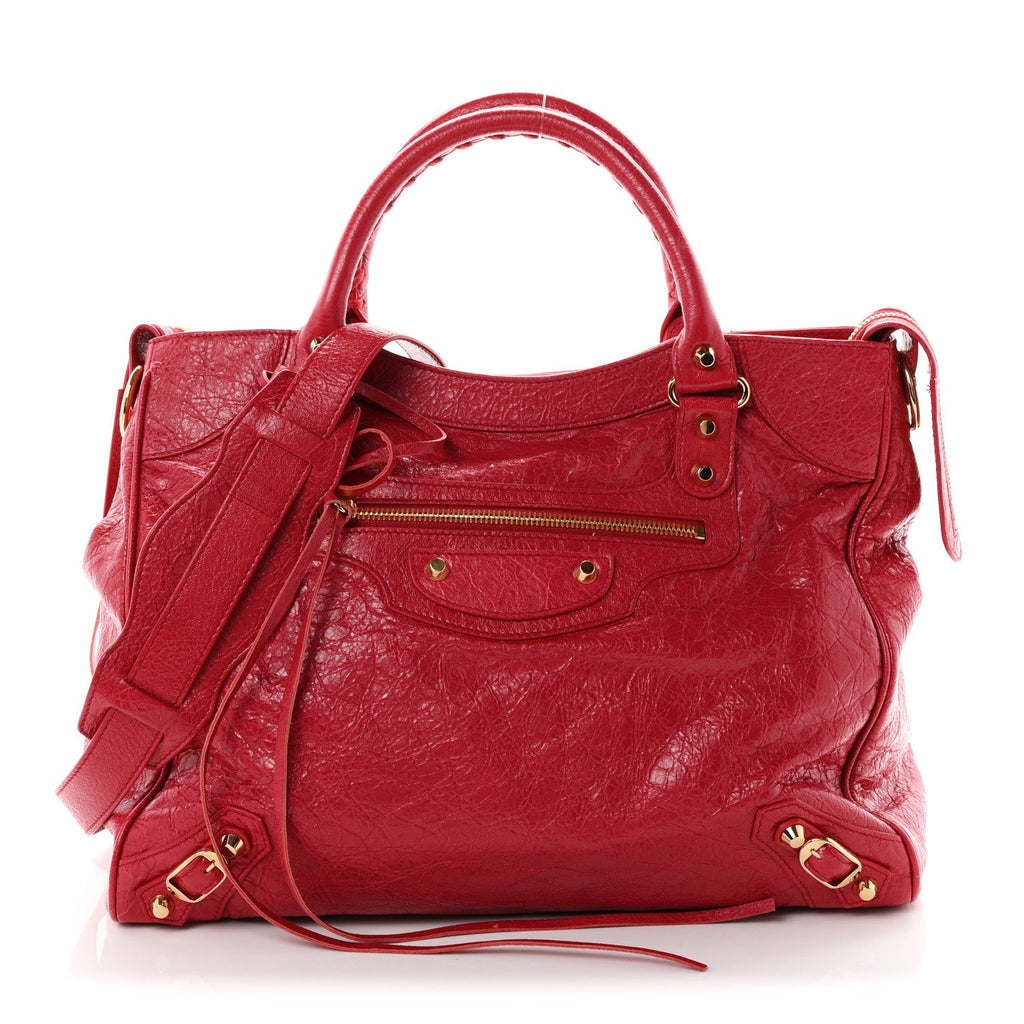 Agneau Classic Gold Hardware Velo Rouge Sapphire