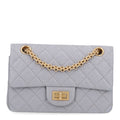 Aged Calfskin Quilted 2.55 Reissue Mini Flap Grey