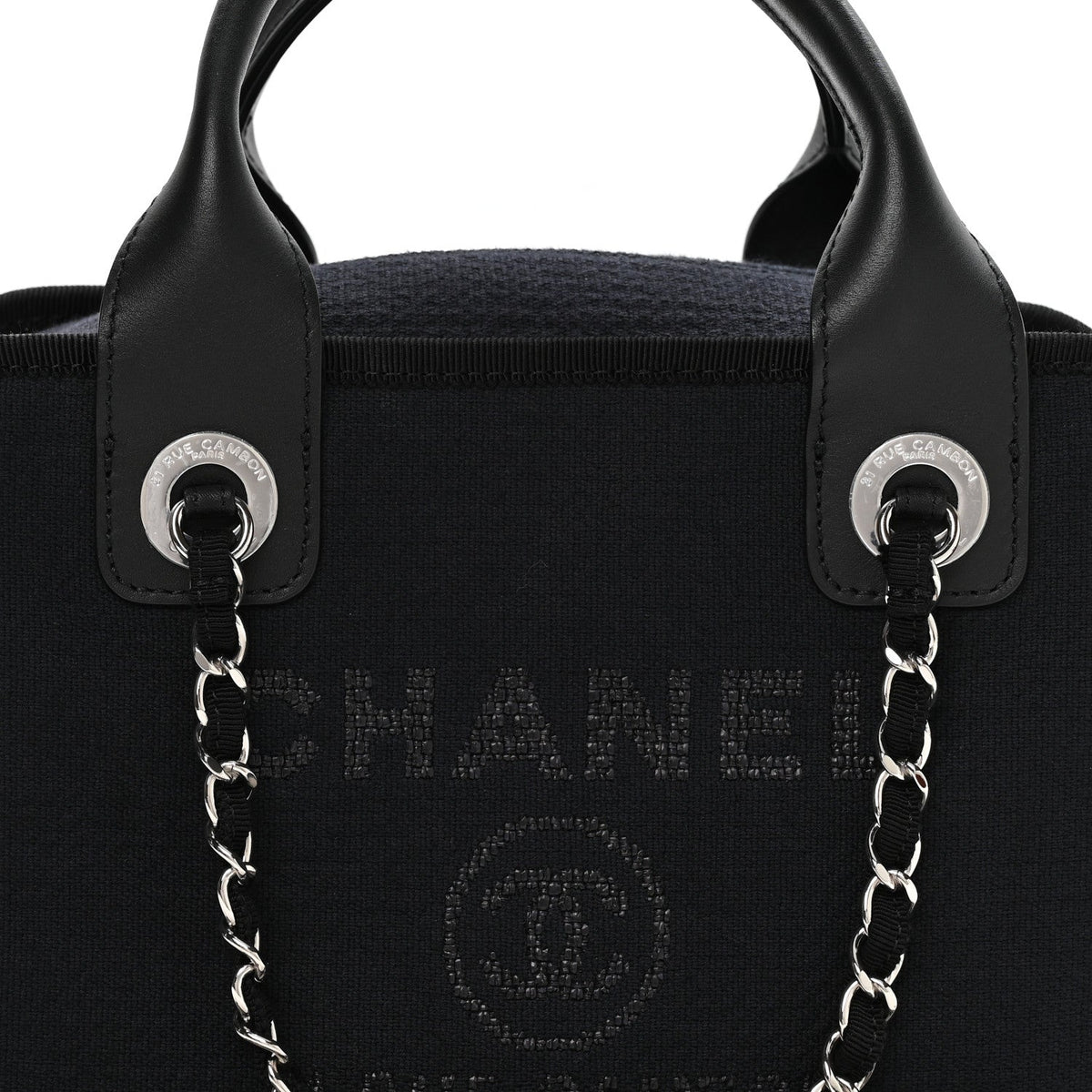 Mixed Fibers Deauville Bowling Bag Black