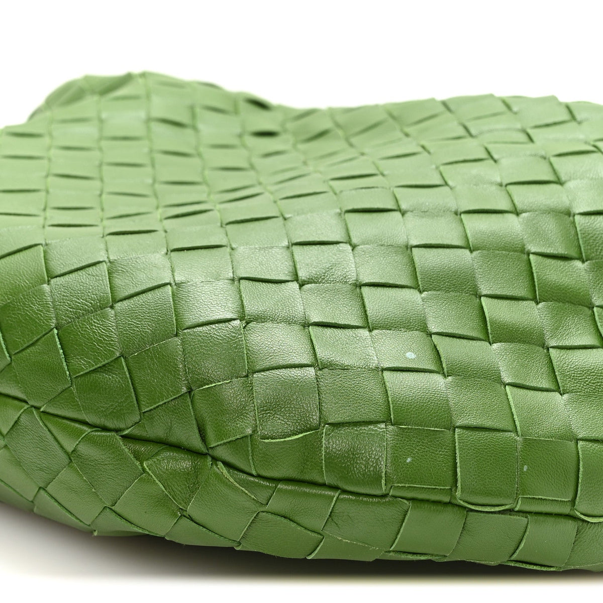 Nappa Intrecciato Teen Jodie Hobo Avocado
