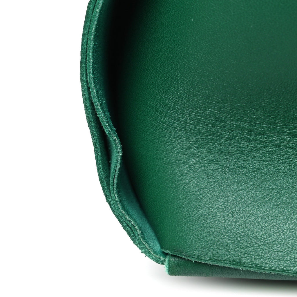 Nappa Maxi Intrecciato Medium Arco Tote Racing Green